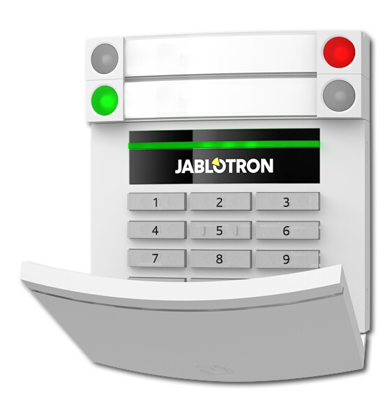 JA-153E bezprzewodowa klawiatura LED z RFiD - 2 kierunkowa Jablotron